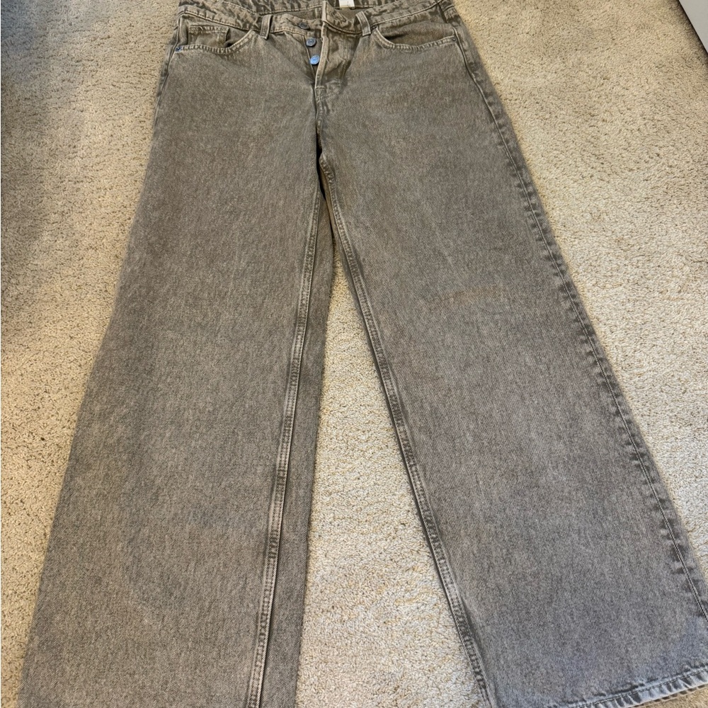 Women's Tan Washed Jeans